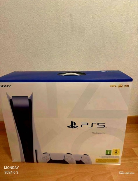Playstation 5 Lemezes Gp[ PS5 ] + 2 Joystick + Fifa 23 + Doboza